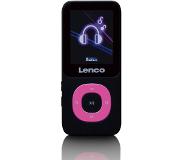 Lenco Xemio-659PK - MP3/MP4-speler met 4GB micro SD kaart, roze
