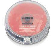 Lenco CD-202TR, MP3-speler + draagbare audioapparatuur, Transparant