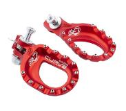 S3 Parts Curve Wide Footpegs Rood