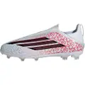 Adidas F50 Lamine Yamal League Veterloze Gras / Kunstgras Voetbalschoenen (MG) Kids Wit Felrood Zwart