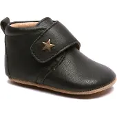 Bisgaard Leren Schoenen - Zwart m. Ster - - 18 - Leren schoenen
