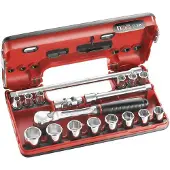 Facom Compacte 3/8" Dbox 12-Kant Met Ratel Met Stofdichte Kop - JL.DBOX112PB - JL.DBOX112PB