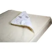 Matrasaanhuis Topcover Merino Wol, 120x200 cm, matras tijk 3 cm dik
