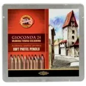 Koh-I-Noor Gioconda Soft Set pastelpotloden 24 pcs