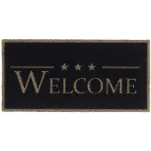 MD-ENTREE Schoonloopmat Vision 3-stars Welcome taupe 40x80 cm