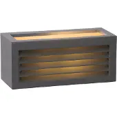 Lucide Design wandlamp Dimo IP54 antraciet