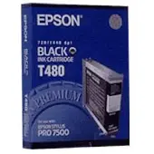Epson T480 inkt cartridge zwart (origineel)