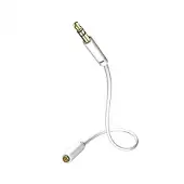 General Inakustik 00310503 audio kabel 3 meter 3.5mm Wit