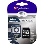 Verbatim microSDXC Pro 64GB Class 10 UHS-I incl Adapter