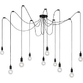 Lucide fix multiple hanglamp zwart