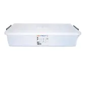 ARAVEN voorraad voedselbak met deksel 40L, 18(h) x 46(b) x 83(d)cm