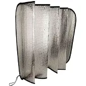 Abbey camp Anti-Vorst/Zonnescherm - Aluminium - Afmeting 130 x 60 cm