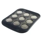 Mastrad muffinvorm Mini voor 9 stuks - siliconen