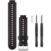 Garmin Polsband Forerunner 235/230/630 Zwart/Rood