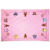 Win Green Gingerbread Cottage Floor Quilt (klein) - Win Green (1307)
