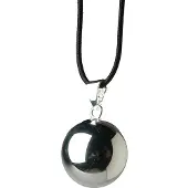 Bola Effen Bal Zilver Zwangerschapsketting met Babybel VZ100