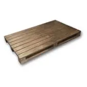 Bisetti PALLET PRESENTEERPLANK DONKER 30X20X3CM