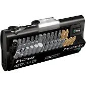 Wera BC BR 30 8001 A SB 05073640001 Bitset 31-delig Plat, Kruiskop Phillips, Kruiskop Pozidriv, Inbus, Binnen-Torx, Torx BO
