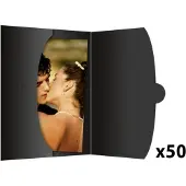 Daiber 09024 09024 Fotohoezen Zwart 20 x 30 cm