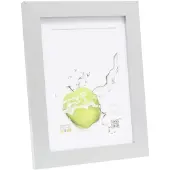 Deknudt Frames fotolijst - zilver met passe-partout - 10x15 / 13x18 cm