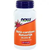 Now Beta caroteen natuurlijk 90 softgels
