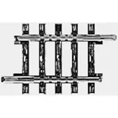 Märklin H0 K-rails (zonder ballastbed) 2208 Rechte rails 35.1 mm 10 stuk(s)