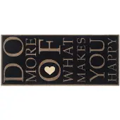 MD-ENTREE MD Entree - Design mat - Universal - Happy Heart - 67 x 150 cm