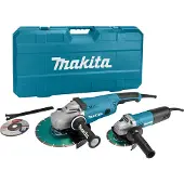 Makita DK1163GX Haakse slijper set GA9020 + 9558 | + diamantschijven - DK1163GX