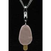 MOOYE ® - Collectie Zilveren IJsje Vanille hanger n bedel