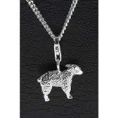 MOOYE ® - Collectie Zilveren Schaap hanger n bedel