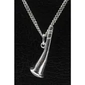 MOOYE ® - Collectie Zilveren Scheepstoeter ketting hanger
