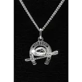 MOOYE ® - Collectie Zilveren Paardenhoef ketting hanger