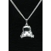 MOOYE ® - Collectie Zilveren Zadel ketting hanger - klein