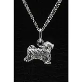 MOOYE ® - Collectie Zilveren Havanais ketting hanger - klein