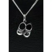 MOOYE ® - Collectie Zilveren Babyschoentjes jongen ketting hanger