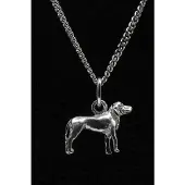 MOOYE ® - Collectie Zilveren Grand bleu de gascogne ketting hanger - klein