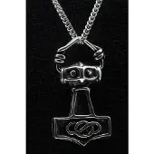 MOOYE ® - Collectie Zilveren Hamer van Thor - 6 ketting hanger