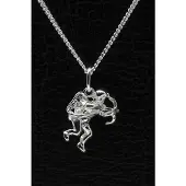 MOOYE ® - Collectie Zilveren Cupido ketting hanger