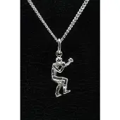 MOOYE ® - Collectie Zilveren Bokser ketting hanger - klein