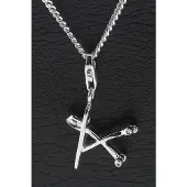 MOOYE ® - Collectie Zilveren Strijkplank hanger n bedel