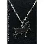 MOOYE ® - Collectie Zilveren Hackney ketting hanger