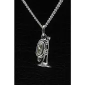 MOOYE ® - Collectie Zilveren Cornet ketting hanger