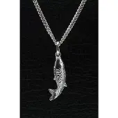 MOOYE ® - Collectie Zilveren Koi Karper ketting hanger