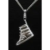 MOOYE ® - Collectie Zilveren Wandelschoen hanger n bedel