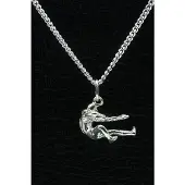 MOOYE ® - Collectie Zilveren Touwtrekker ketting hanger - 2
