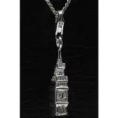 MOOYE ® - Collectie Zilveren Big Ben Londen hanger n bedel
