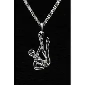 MOOYE ® - Collectie Zilveren Turnen ketting hanger