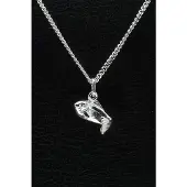 MOOYE ® - Collectie Zilveren Vis ketting hanger