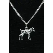 MOOYE ® - Collectie Zilveren Veulen ketting hanger