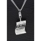 MOOYE ® - Collectie Zilveren Lotto winnend lot hanger n bedel